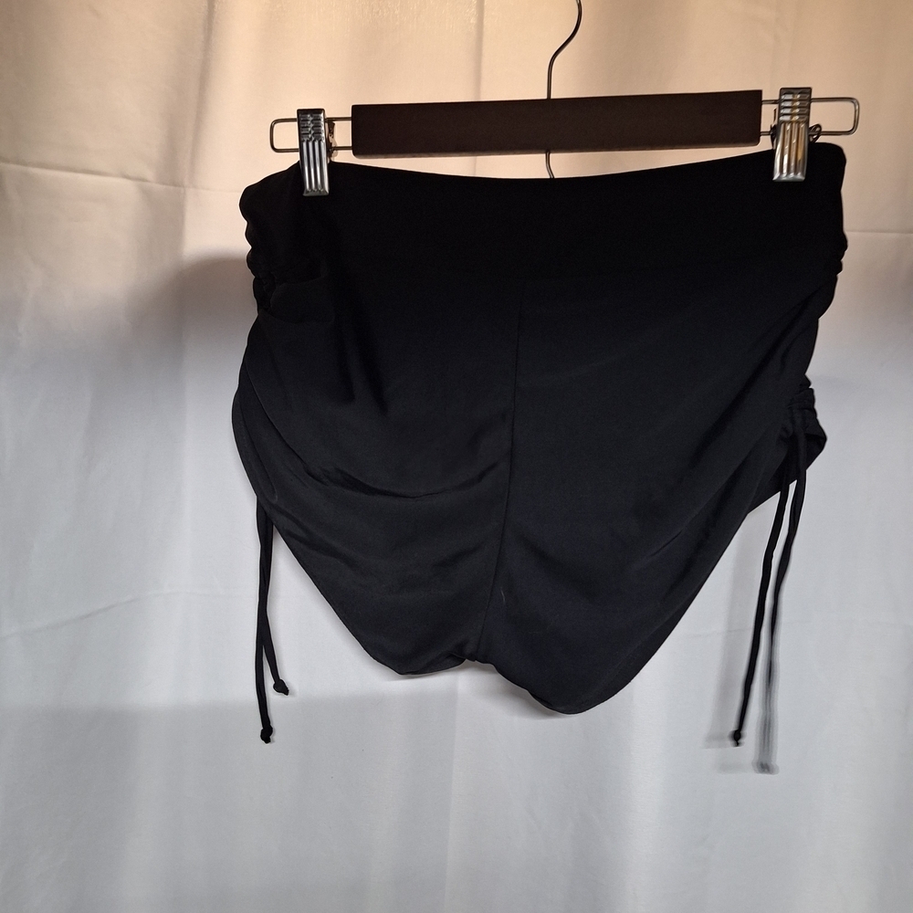 Black Drawstring Shorts - Picture 2 of 4